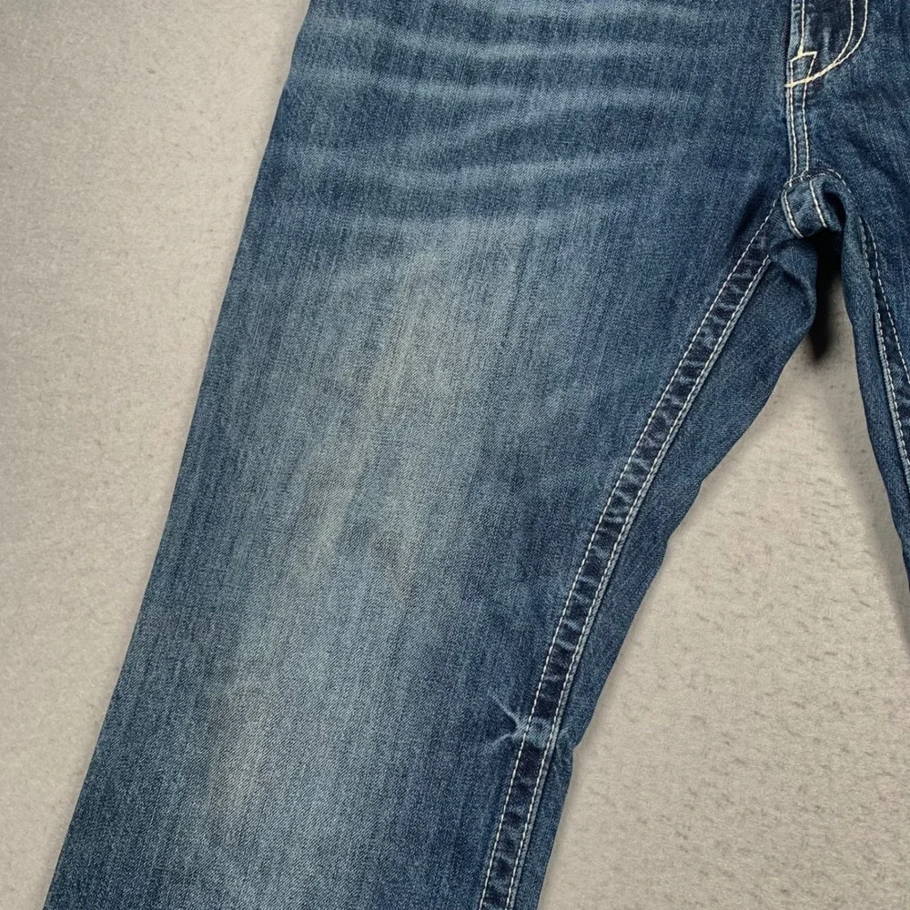 Ariat M4 Relaxed Boot Cut Jeans Mens 38x34 Blue Denim Durango Coltrane